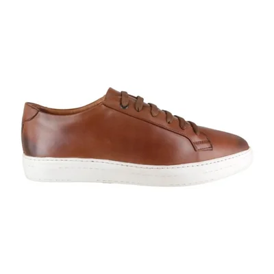 Tenis Casual Hombre Carlo Ronaldi 025 Becerro Café Brown TR