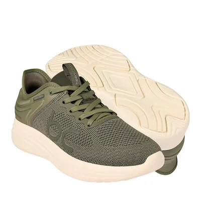 TENIS BEEN CLASS HOMBRE 19417 TEXTIL VERDE