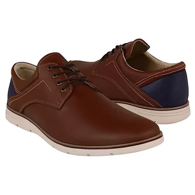ZAPATOS CABALLERO STYLO 611 PIEL CAFÉ