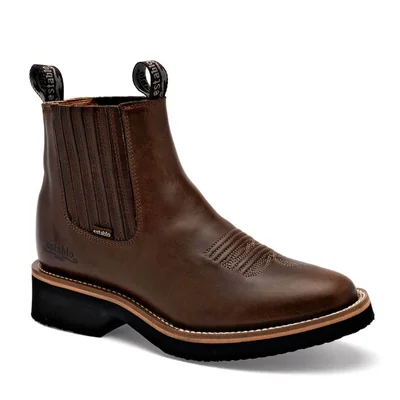Establo bota vaquera para hombre café cod 141453-F