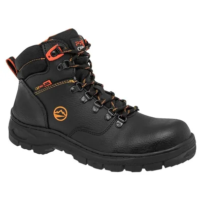 Cliff Zapato industrial para hombre negro, código 90372-1