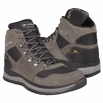 BOTINES CASUALES PARA CABALLERO CARIBU 331 GAMUZA GRIS