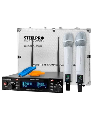 Micrófono profesional Inalámbrico Steelpro uhf-pro120wh