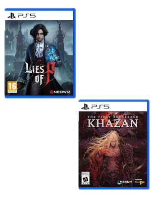 The First Berserker Khazan + Lies of P Playstation bundle para PS5