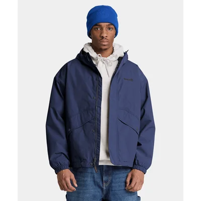 Chamarra impermeable Weatherline para hombre, Azul
