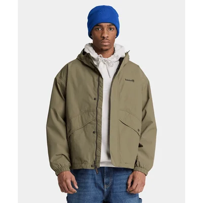 Chamarra impermeable Weatherline para hombre, Verde