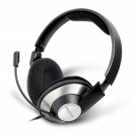 Creative Labs Audífonos con Micrófono ChatMax HS-620, Alámbrico, 2.5 Metros, 3.5mm, Negro/Plata