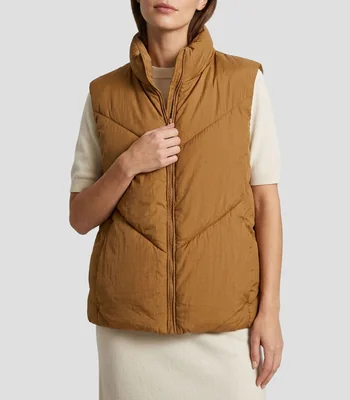 Chaleco capitonado Mujer