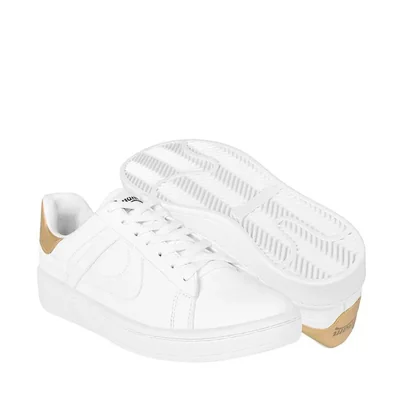 TENIS PANAM MUJER 120150812 SIMIPIEL BLANCO