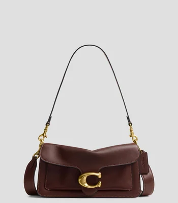 Bolsa shoulder en piel lisa Mujer