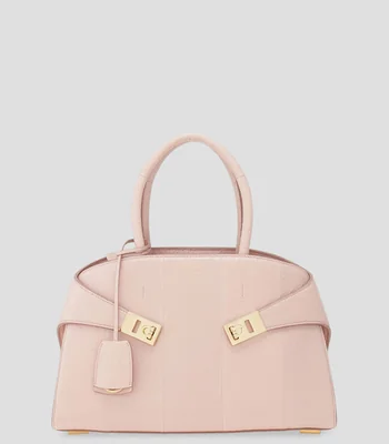Bolsa Top Handle rosa claro Mujer