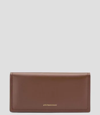 Cartera en piel liso Orión Mujer