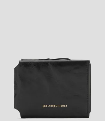 Cartera en Piel lisa Mujer