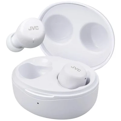 Audifonos JVC Gumy Inalámbricos Mini True con Bluetooth 5.1 Resistencia al Agua (IPX4), Larga duración de la batería (hasta 15 Horas) - HAA5TW