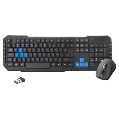 Kit Mouse Y Teclado Mitzu 18-8373 Inalámbrico Pc -End_