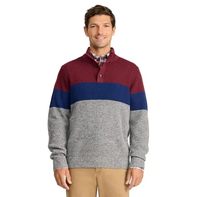 Sueter rayas rojo para hombre