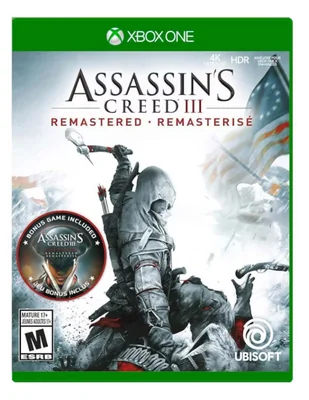 Assassin'S Creed 3: Remastered Ubisoft estándar para Xbox One