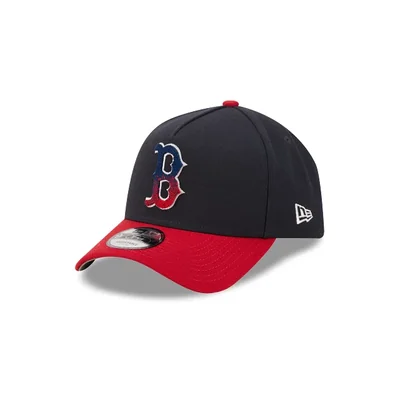 Boston Red Sox MLB Two Tone Soft Logo 9FORTY A-Frame Snapback