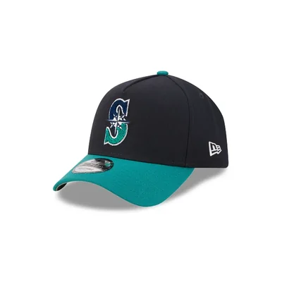 Seattle Mariners MLB Two Tone Soft Logo 9FORTY A-Frame Snapback
