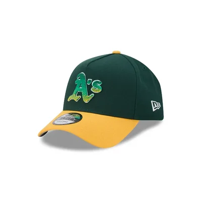 Oakland Athletics MLB Two Tone Soft Logo 9FORTY A-Frame Snapback
