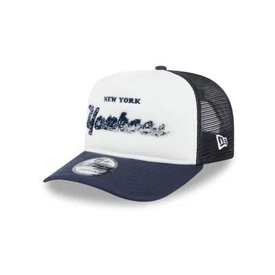 New York Yankees MLB Soft Logo Trucker 9FORTY A-Frame Snapback