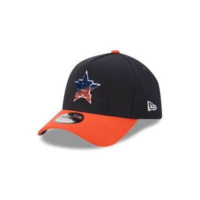 Houston Astros MLB Two Tone Soft Logo 9FORTY A-Frame Snapback