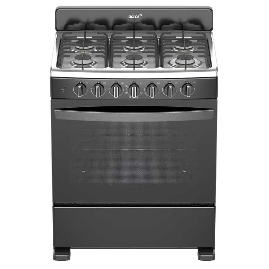 Estufa al Piso a Gas Acros 30" Negro