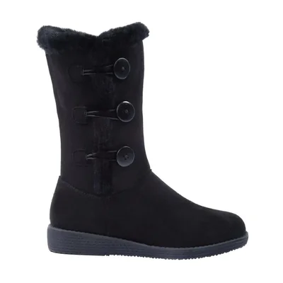 BOTA CORTA DAMA PINK TIPO UGG 1141784 COLOR NEGRO