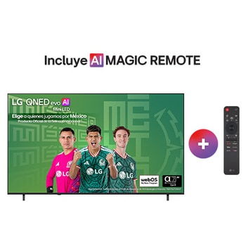 Pantalla 85 pulgadas LG QNED evo AI Mini LED QNED70 4K SMART TV webOS 2026 85QNED70BSA