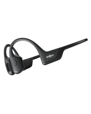 SHOKZ OpenRun Pro - Auriculares deportivos Bluetooth de conducción ósea abiertos, inalámbricos y resistentes al sudor para entre