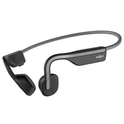 SHOKZ OpenMove - Auriculares deportivos Bluetooth de oído abierto, inalámbricos de conducción ósea, resistentes al sudor para co