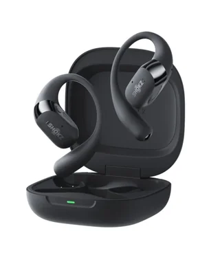 Auriculares abiertos SHOKZ New OpenFit 2+ con Dolby Audio, cómodos auriculares con ganchos suaves para la oreja, 48 h de reprodu