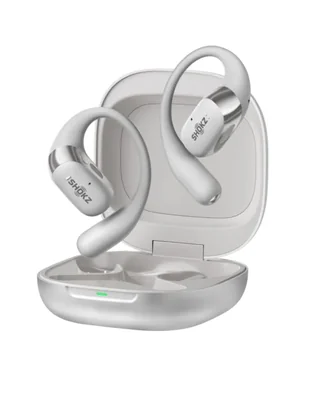 Auriculares abiertos SHOKZ New OpenFit 2+ con Dolby Audio, cómodos auriculares con ganchos suaves para la oreja, 48 h de reprodu