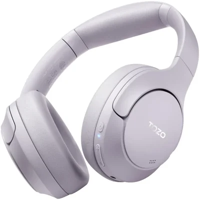 Auriculares híbridos TOZO HT2 con cancelación activa de ruido, inalámbricos por Bluetooth, 60 horas de reproducción, audio de al