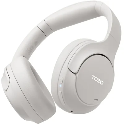 Auriculares híbridos TOZO HT2 con cancelación activa de ruido, inalámbricos por Bluetooth, 60 horas de reproducción, audio de al