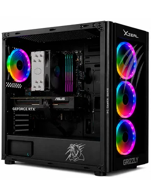 Computadora gamer grizzly pcg-intel095 intel core i5 nvidia geforce rtx 5060 32 gb ram 1 tb