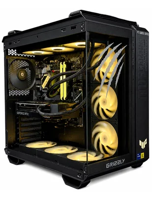 Computadora gamer grizzly pcg-intel96 intel core i9 nvidia geforce rtx 5070 32 gb ram 2 tb