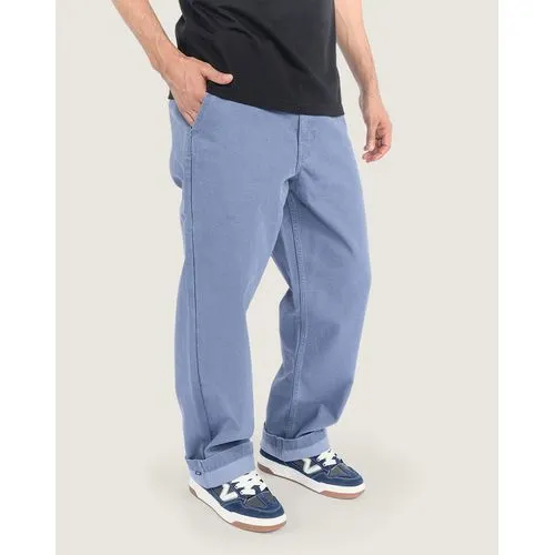 Pantalón loose Autentic Chino Azul 8FOI