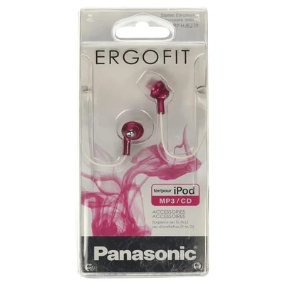 Audífono Rp-Hje270Ppp Panasonic Rosa Ergonomico De Inserccion -Al