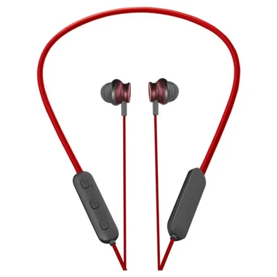 Audifono Mitzu MH 9311RD Rojo Bluetooth Cuello -End