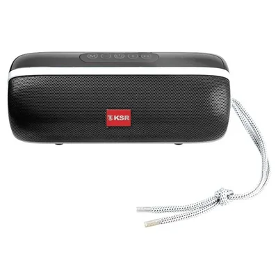 Bocina recargable Kaizer KSW-3001BK Bluetooth con tecnología -End