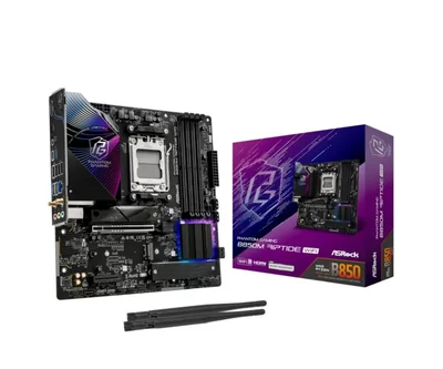 Placa madre ASRock AMD B850M Phantom Gaming Riptide WiFi 7
