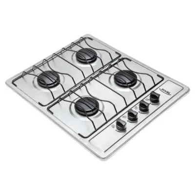 Parrilla de Empotre Rivelmex 4RIV-XBB Cubierta de Acero Inoxidable