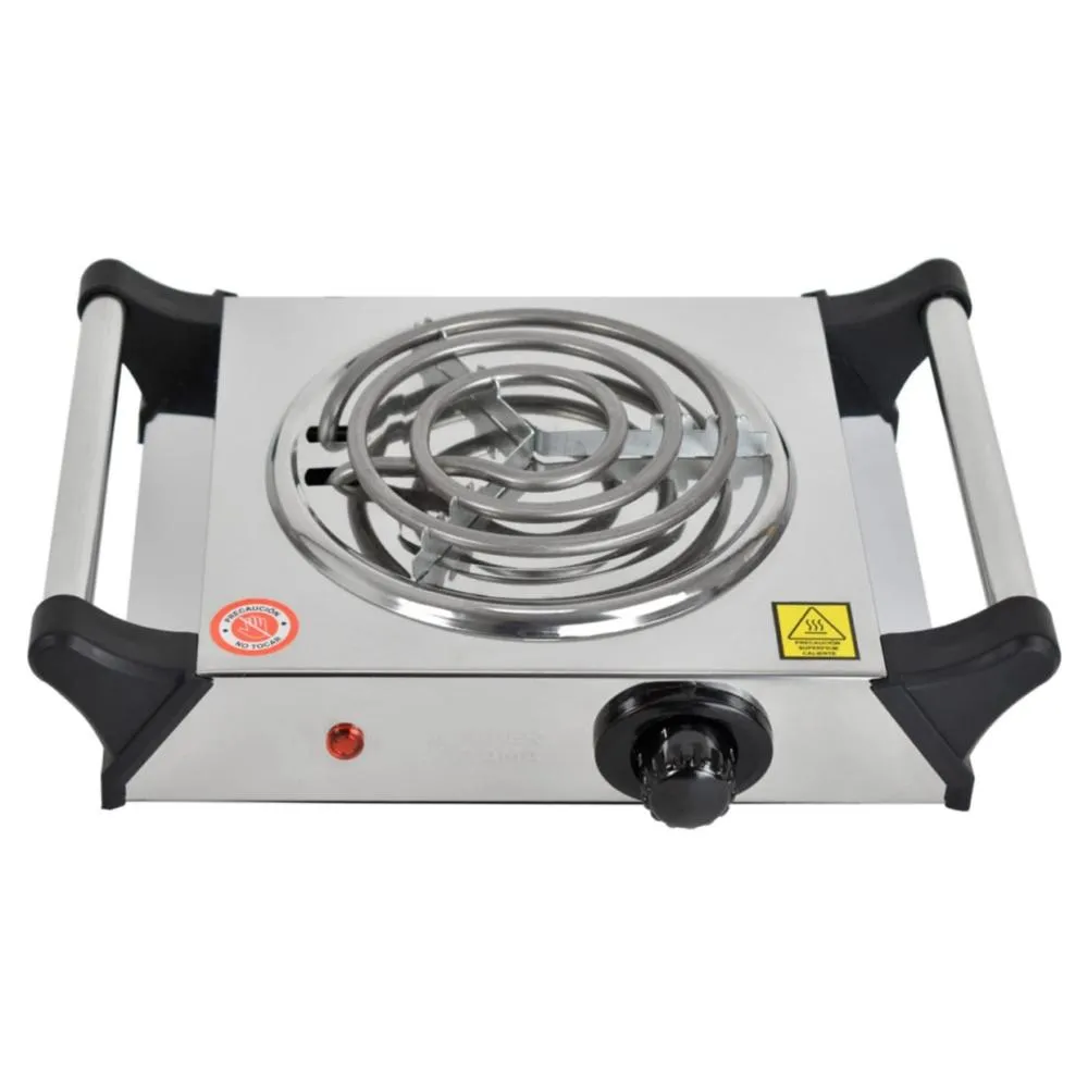 Parrilla electrica Silver One Super Flama 1R -Alb