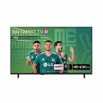 Pantalla 43 pulgadas LG SMART TV AI LB65 webOS 2026 43LB6500PSB