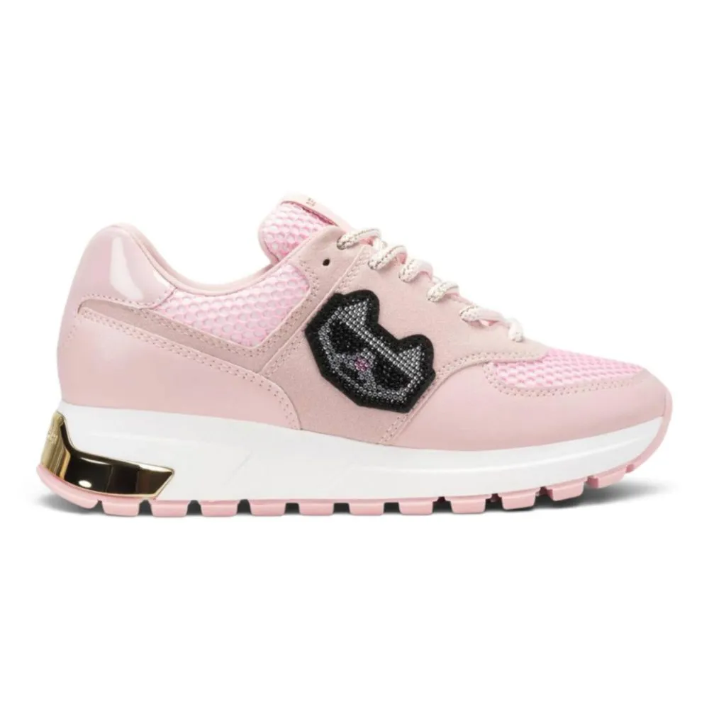 Tenis Karl Lagerfeld Logo Rosa Casual