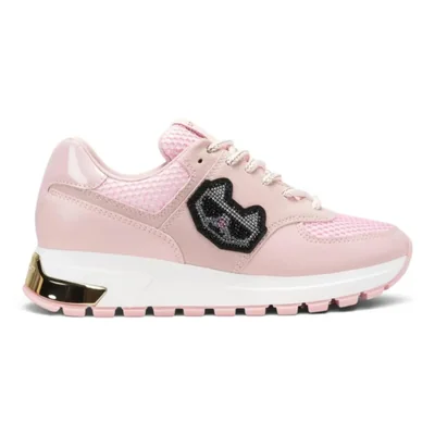Tenis Karl Lagerfeld Logo Rosa Casual
