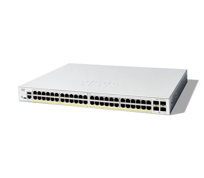 Switch Cisco Catalyst 1300, 48 Puertos Gigabit Ethernet 10/100/1000 48 x PoE+  C1300-48P-4X