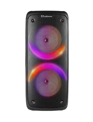 Bocina Recargable Doble Torre de 6.5 Pulgadas Bluetooth, Micrófono Modelo MSA-2065 Robson