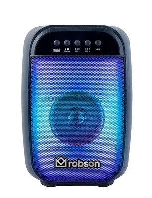 Bocina Recargable Bluetooth de 3 Pulgadas Radio FM y USB/microSD Modelo MSA-1002 Robson